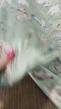 Carica e avvia il video nel visualizzatore di galleria, Twill color Tiffany con costellazioni: 16€/m
