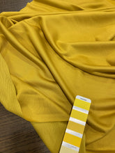 Load image into Gallery viewer, Felpa seta cotone gialla: 25€/m

