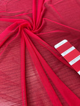 Carica l&#39;immagine nel visualizzatore di Gallery, Tulle elasticizzato rosso : 14€/m
