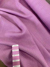 Carica l&#39;immagine nel visualizzatore di Gallery, Chanellina colore lilla lana/sera taglio unico 1.5m
